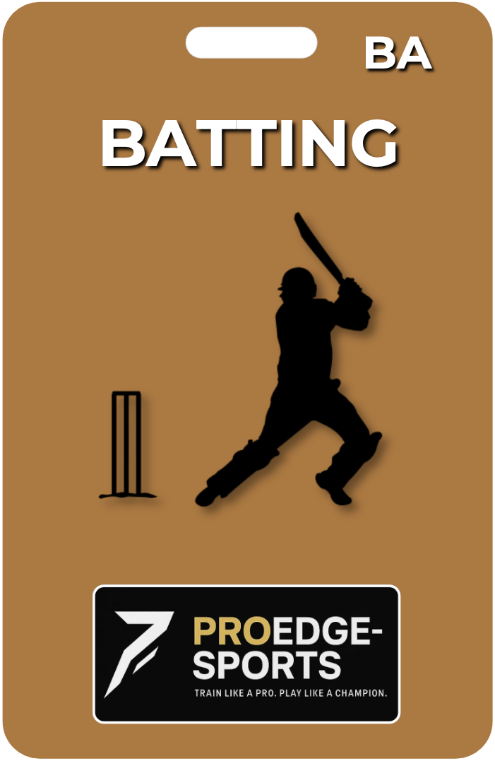 ProEdge Cricket Batting Pack ProEdge Cricket Batting Training Pack - Professional cricket coaching cue cards